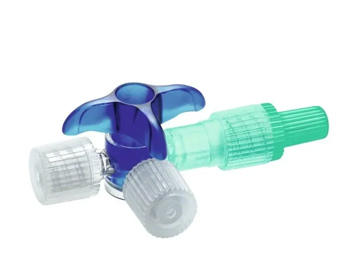 Discofix C Dreiwegehahn blau 100 Stück