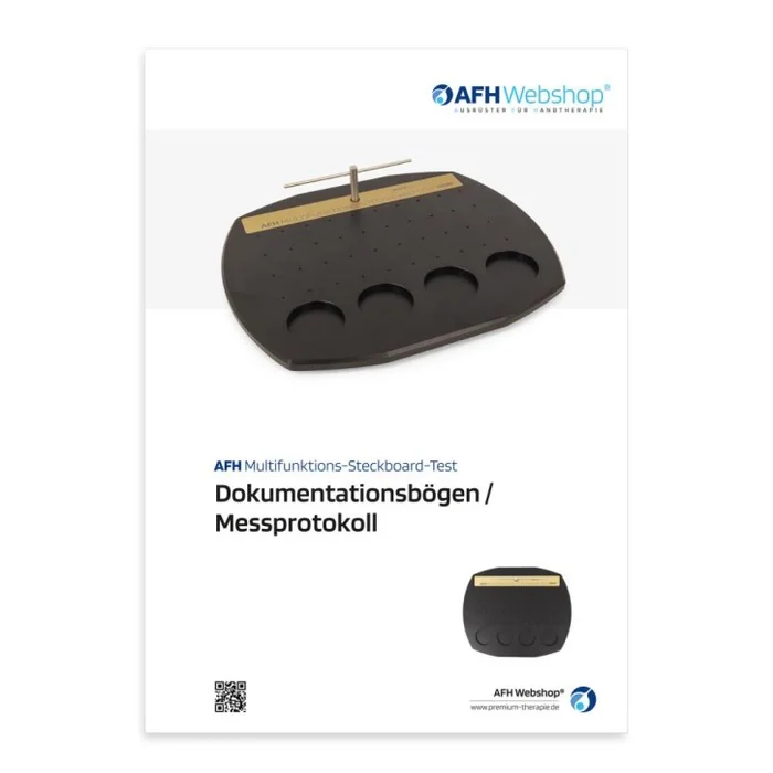 Dokumentationsbögen/Messprotokoll AFH Multifunktions-Steckboard Test Premium
