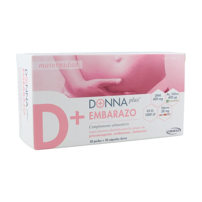 Donna Plus Schwangerschaft 30 Perlen + 30 Hartkapseln