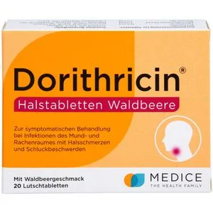 DORITHRICIN Halstabletten Waldbeere 20 St