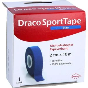DRACOTAPEVERBAND 2 cmx10 m blau 1 St