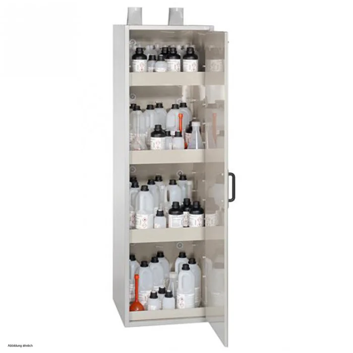 Düperthal cleanroom cabinet ACID pure M, inside polypropylene