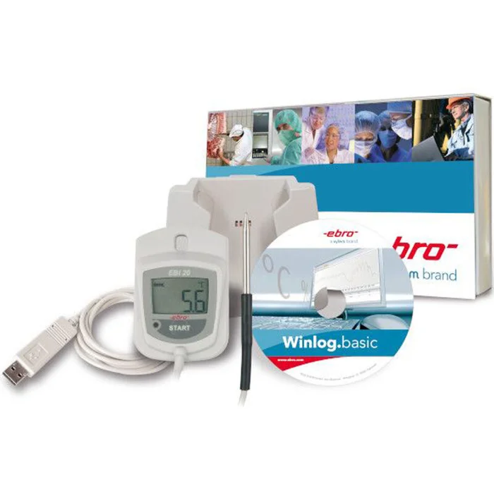 ebro Temperaturdatenlogger EBI 20-TF-Set