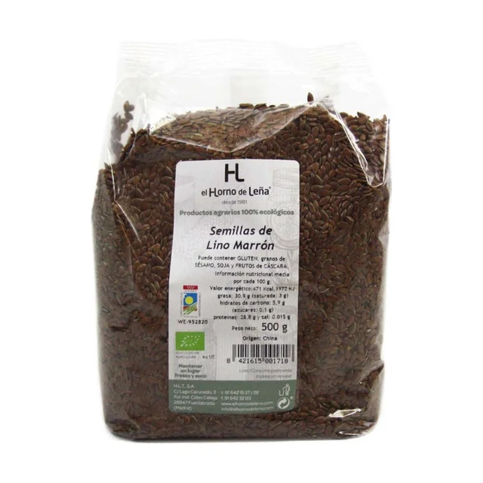 Eco braune Leinsamen 500 G