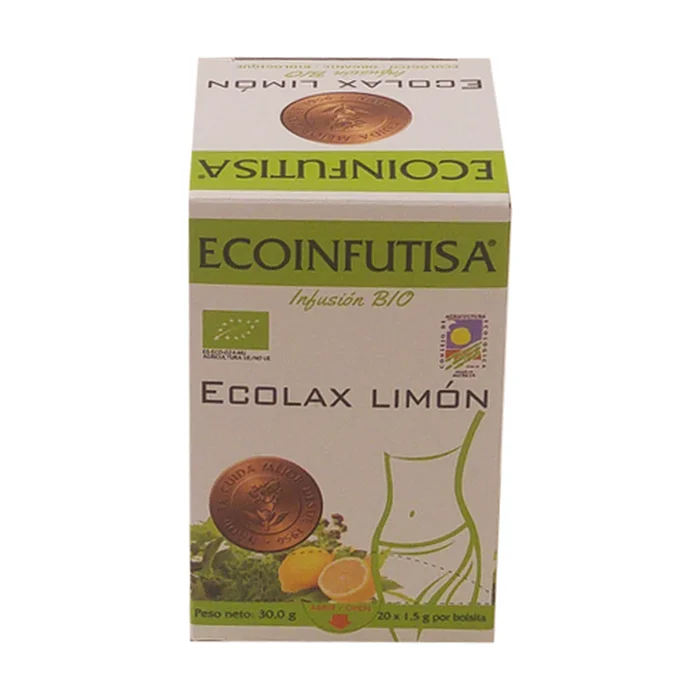 Ecolax Lemon Infusion Bio 20 Infusionsbeutel