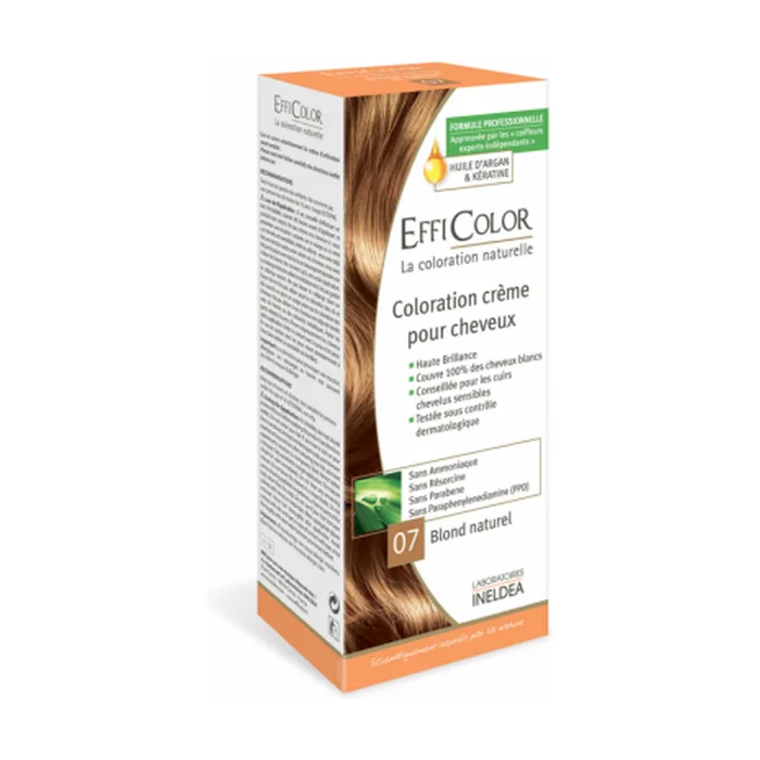 Efficolor Natural Blonde Farbcreme (Nº07) 1 Einheit