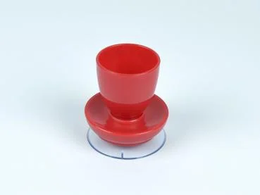 Eierbecher mit Saugnapf 2 St. ROT