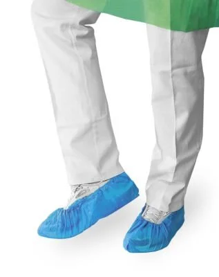 Einmalüberschuhe aus CPE (blau)