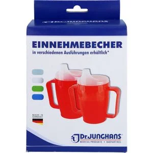 EINNEHMEBECHER m.2 Grif.+2 Deck.4+12mm blau 1 St