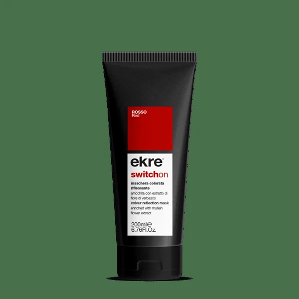 Ekre Switchon Farbreflex-Maske Intensives Rot 200 ml
