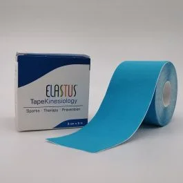 ELASTUS Tape Kinesiology 5 m x 5 cm, schwarz