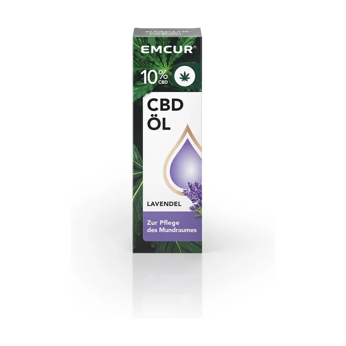 Emcur® CBD Öl 10% Lavendel 5 ml Öl