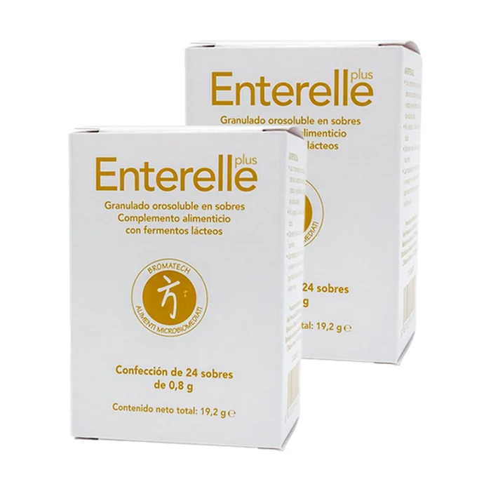 Enterelle plus Packung 24 Beutel 2 Einheiten