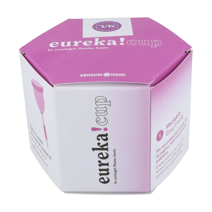Entleerbare Menstruationstasse Eureka! Tasse M/L 1 Einheit