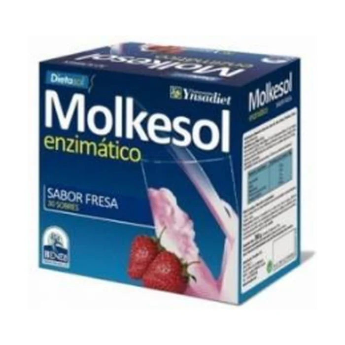 Enzymatisches Molkesol (Erdbeergeschmack) 30 Umschläge (Erdbeere)