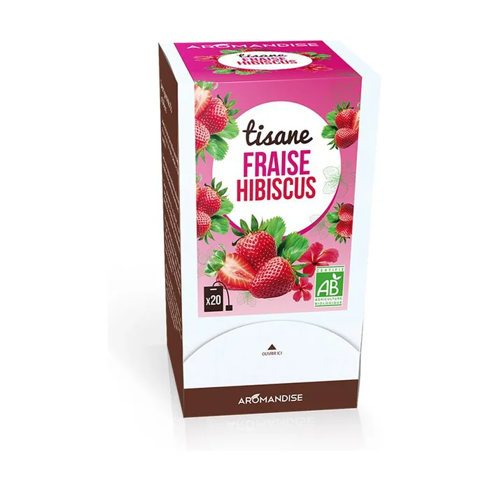 Erdbeer-Kräutertee 20 Infusionsbeutel à 2G