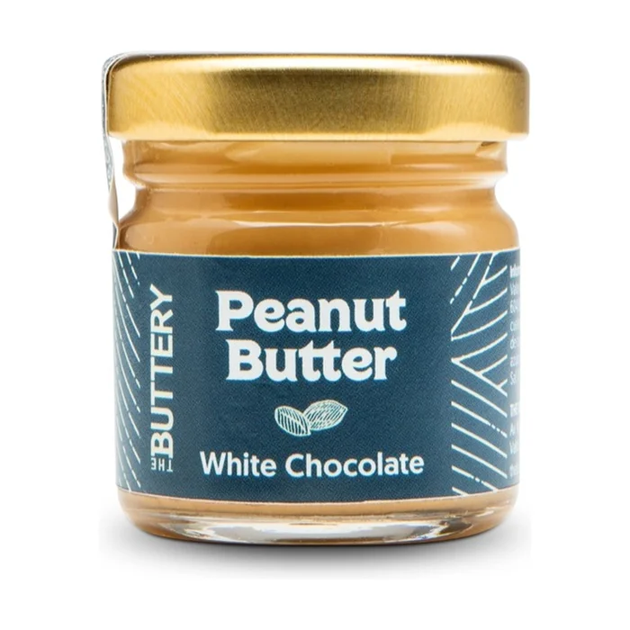 Erdnussbutter und weiße Schokolade 40 G (Schokolade – Erdnuss)