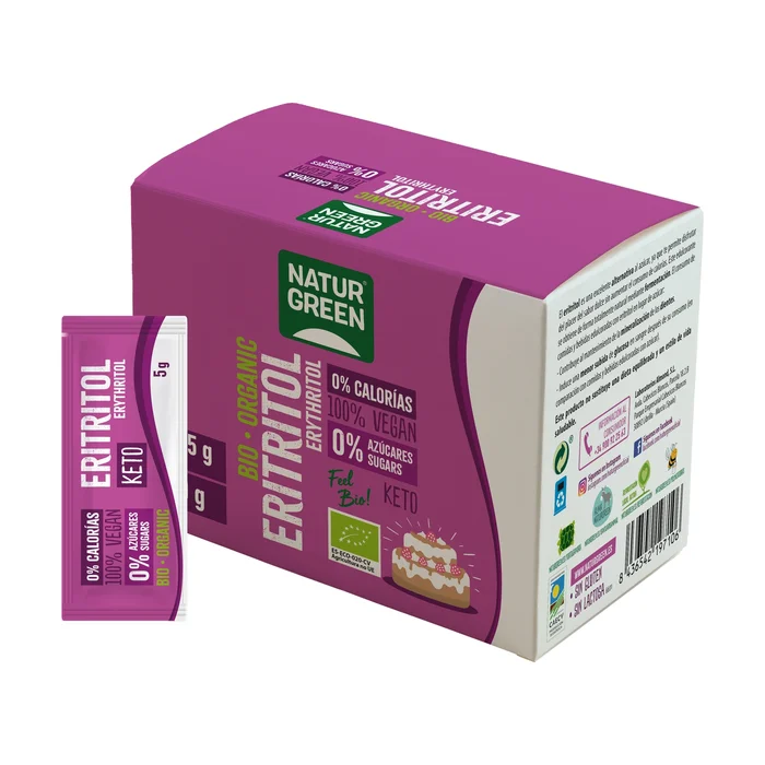 Erythrit-Sticks Bio 54 Sticks à 6G