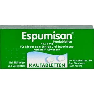ESPUMISAN Kautabletten 50 St