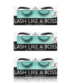 essence Lash Like A Boss 3er Set Nr- o4 Wimpern