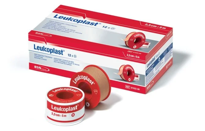 essity Leukoplast® Rollenpflaster 1,25 cm x 5,0 m, 24 Stück