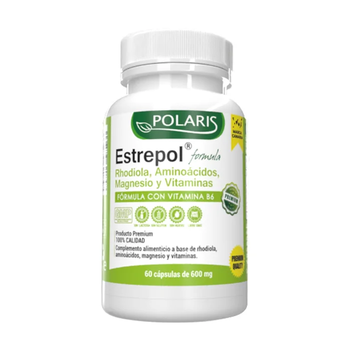 Estrepol formuliert geistiges Wohlbefinden 60 Kapseln