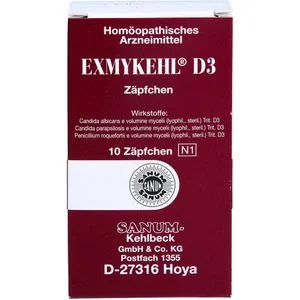 EXMYKEHL D 3 Suppositorien 10 St