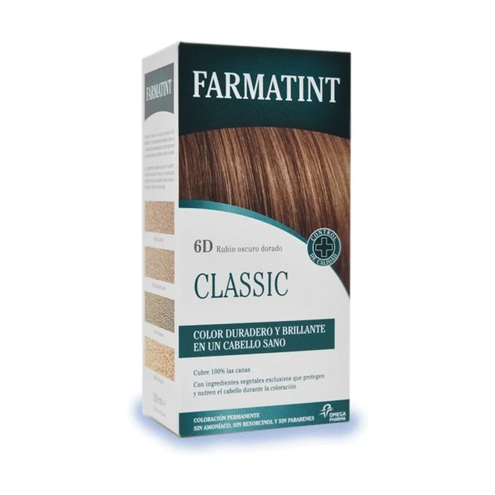 Farmatint 6D Creme Dunkelgolden Blond 150 ml