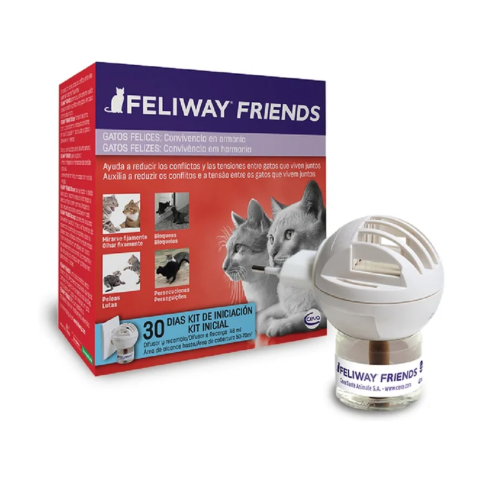 Feliway Friends Diffusor + Nachfüllung 1 Monat 48 ml