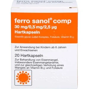 FERRO SANOL comp. Hartkaps.m.msr.überz.Pellets 20 St