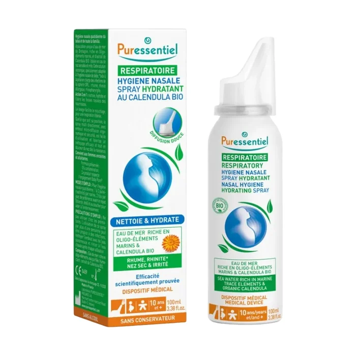 Feuchtigkeitsspendendes Nasenspray mit Bio-Calendula 100 ml