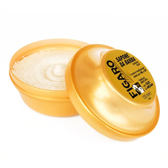 Figaro Gold Rasierseife in Schale 125 ml