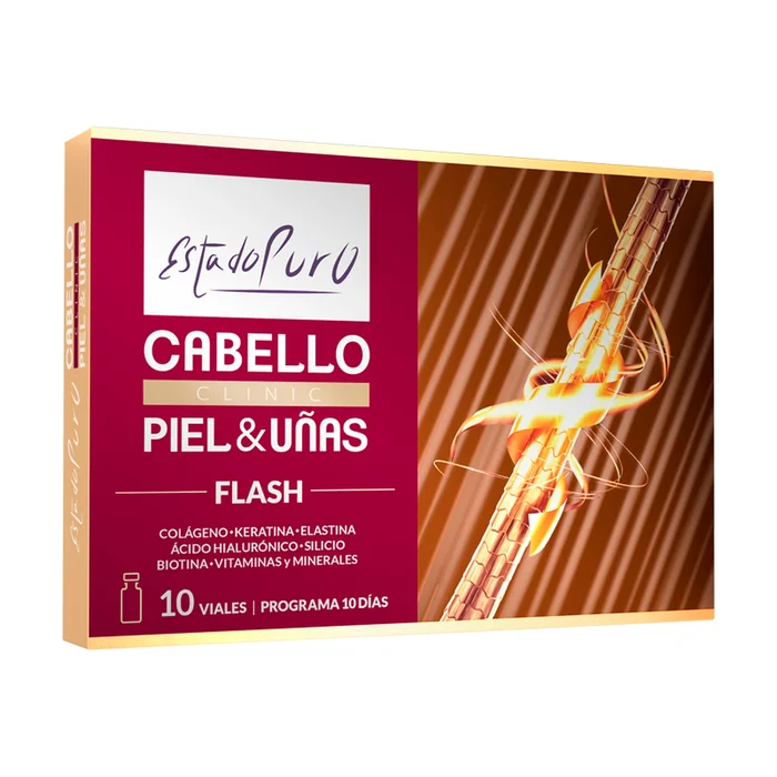 Flash Haare, Haut und Nägel 10 Fläschchen à 10ml