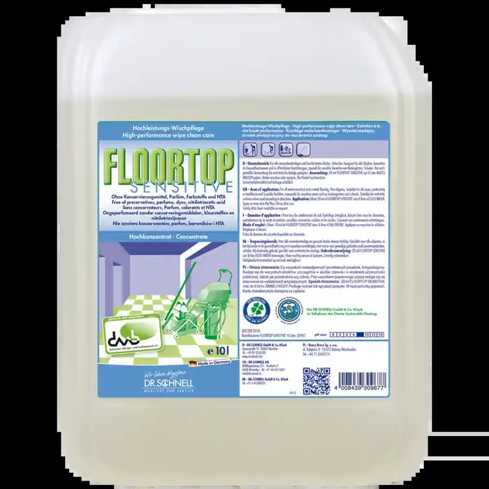 FLOORTOP SENSITIVE Kanister 10 Liter