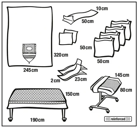 Foliodrape Protect Plus Neurochirurgie-Set II