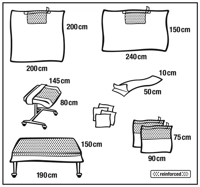 Foliodrape Protect Universal-Set IV