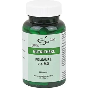 FOLSÄURE 0,4 mg Kapseln 90 St