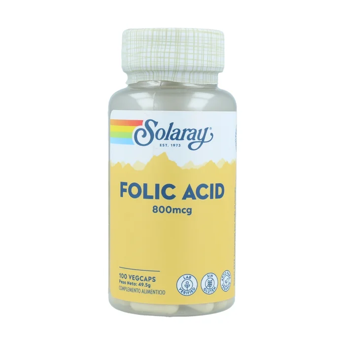 Folsäure 100 Gemüsekapseln à 800μg