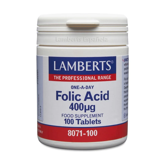 Folsäure 100 Tablets à 400μg