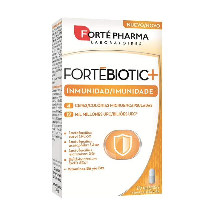 Fortébiotic + Immunität 20 Kapseln
