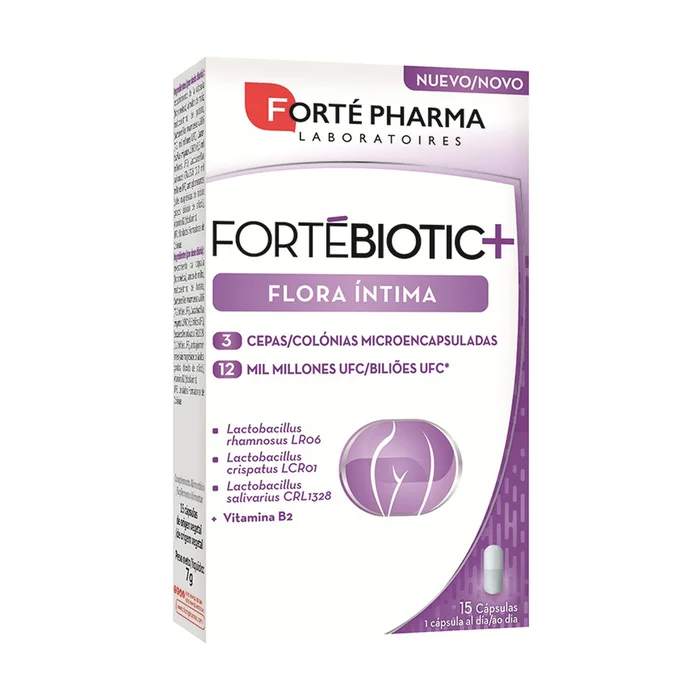 Fortébiotic + Intime Flora 15 Kapseln