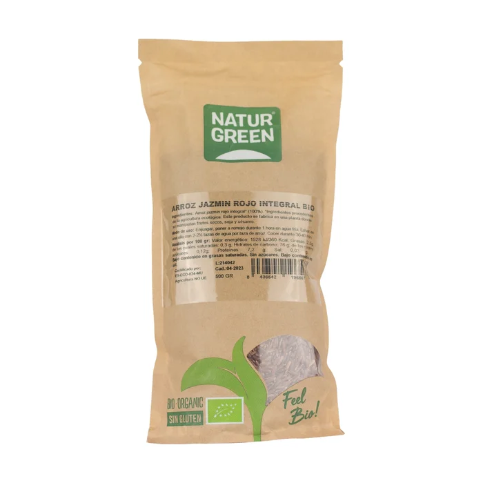 Ganzer roter Jasminreis 500 G