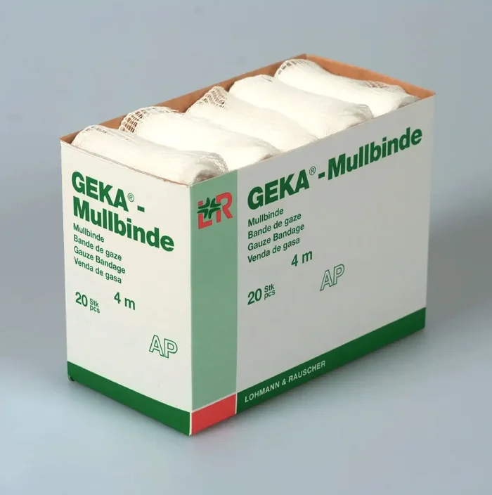 GEKA®-Mullbinde einzeln verpackt 8 cm x 4 m