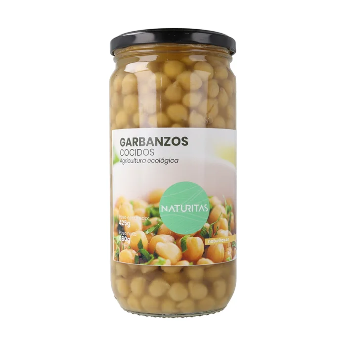 Gekochte Bio-Kichererbsen 660 G