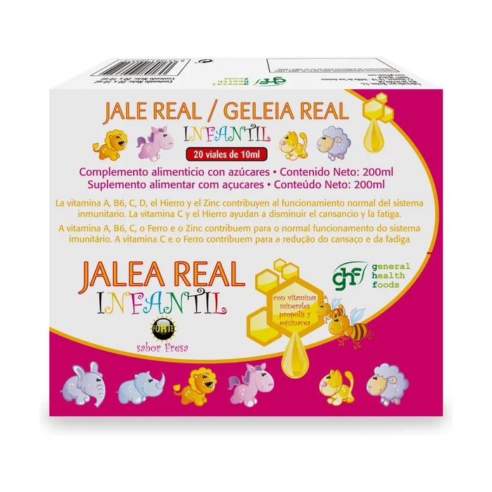 Gelee Royale Erdbeere für Kinder 20 Ampullen à 10ml (Erdbeere)