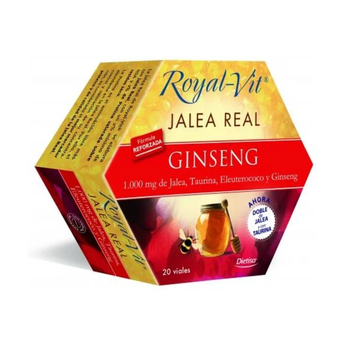 Gelée Royale Royal Vit Ginseng 1000Mg 20 Ampullen