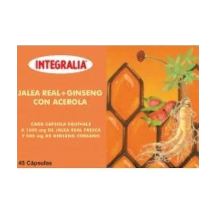 Gelée Royale und Ginseng mit Acerola 45 Kapseln