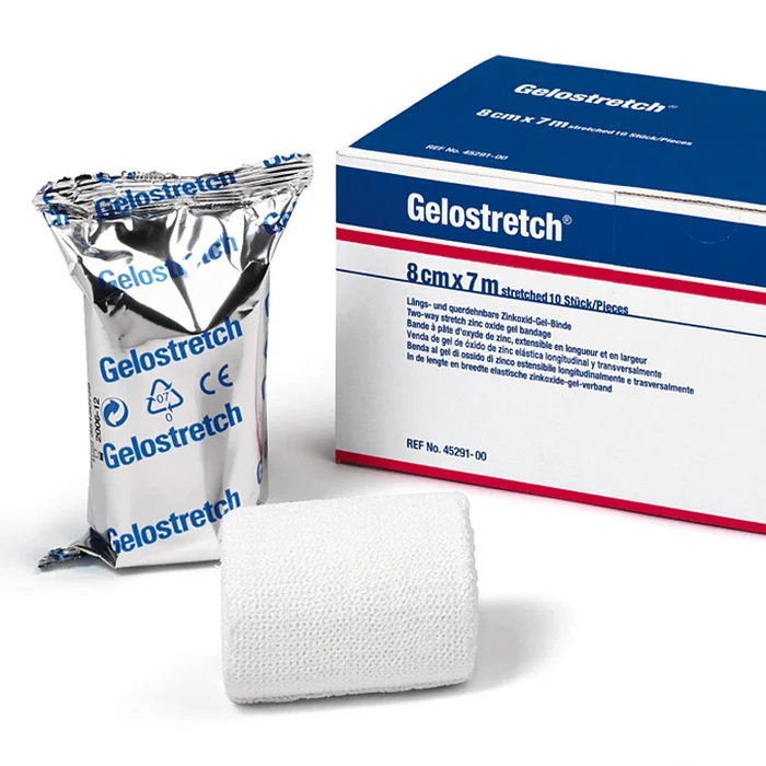 Gelostretch Zink-Gel-Binde, 7 m x 8 cm