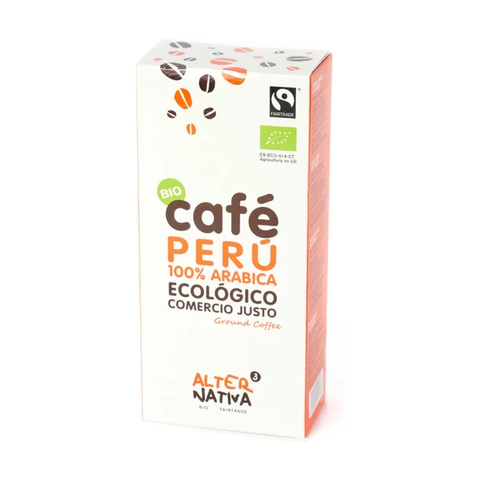 Gemahlener Bio-Kaffee aus Peru 250 G
