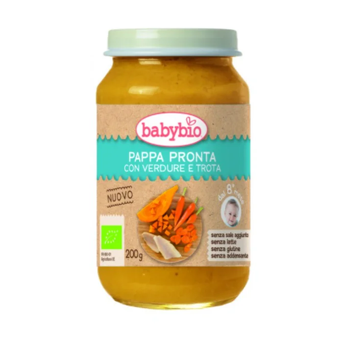 Gemüse- und Forellenglas 200 G